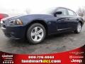 2014 Jazz Blue Pearl Dodge Charger SE  photo #1