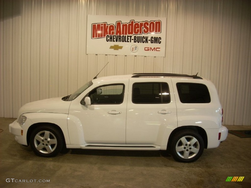 2011 HHR LT - Arctic Ice White / Ebony photo #2