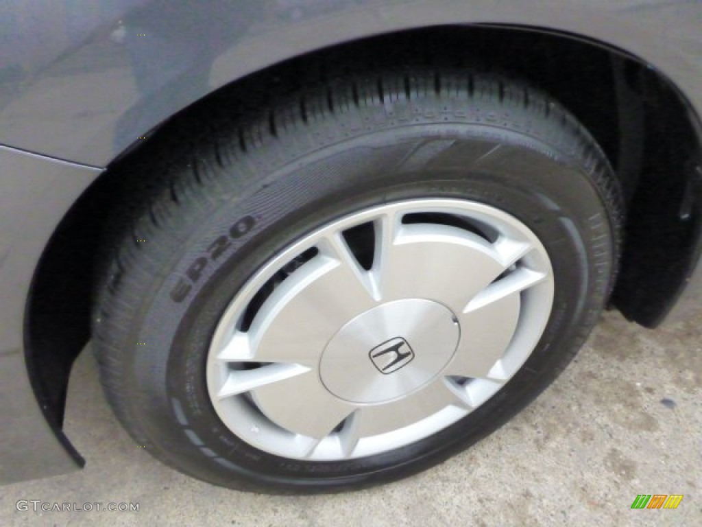 2013 Civic HF Sedan - Polished Metal Metallic / Gray photo #9