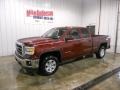 2014 Sonoma Red Metallic GMC Sierra 1500 SLE Double Cab 4x4  photo #1