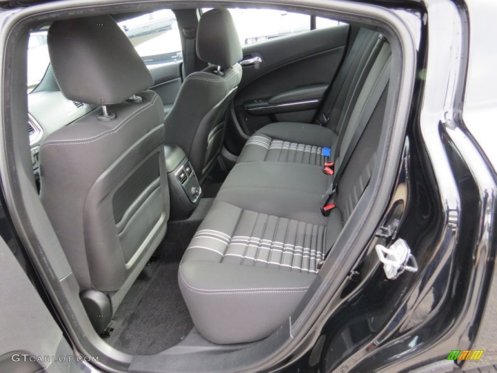 2014 Dodge Charger SRT8 Superbee Rear Seat Photos