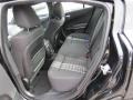 2014 Dodge Charger SRT8 Superbee Black Interior Rear Seat Photo