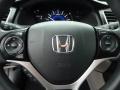 2013 Polished Metal Metallic Honda Civic LX Sedan  photo #14