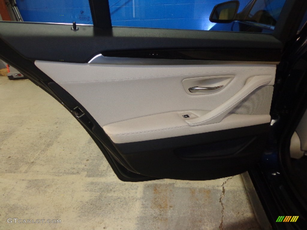 2012 5 Series 535i xDrive Sedan - Imperial Blue Metallic / Oyster/Black photo #22