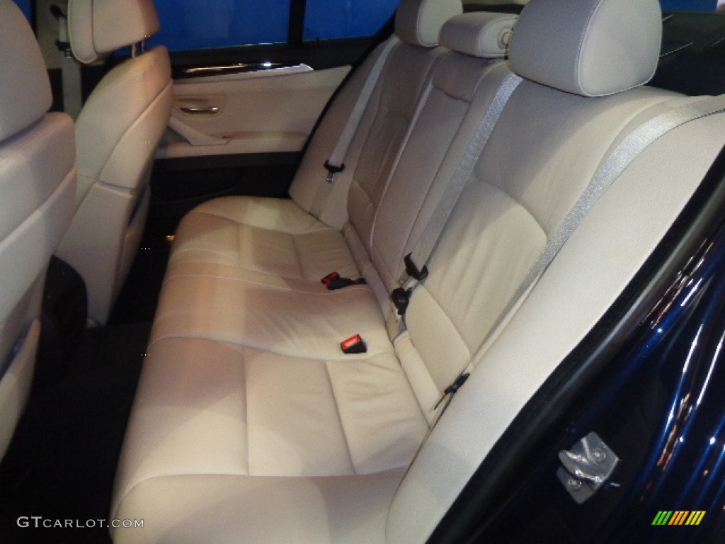 2012 5 Series 535i xDrive Sedan - Imperial Blue Metallic / Oyster/Black photo #24
