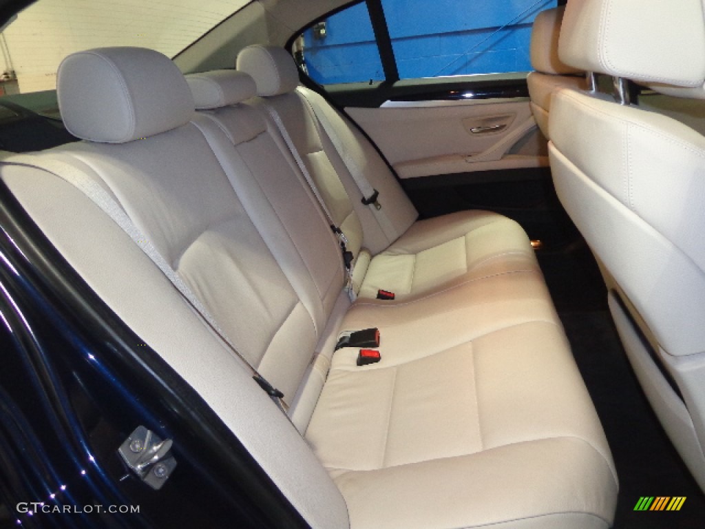 2012 5 Series 535i xDrive Sedan - Imperial Blue Metallic / Oyster/Black photo #29