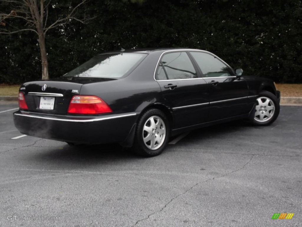 2002 RL 3.5 Sedan - Nighthawk Black / Quartz photo #7