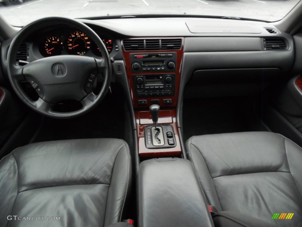 2002 RL 3.5 Sedan - Nighthawk Black / Quartz photo #9