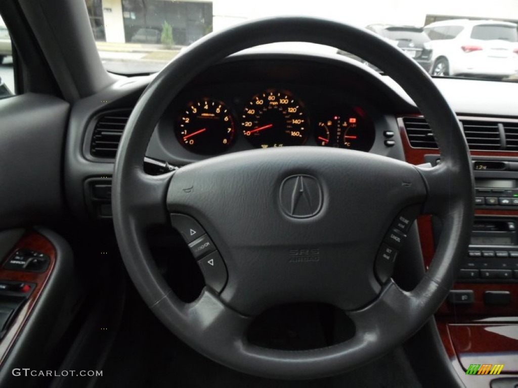 2002 RL 3.5 Sedan - Nighthawk Black / Quartz photo #17