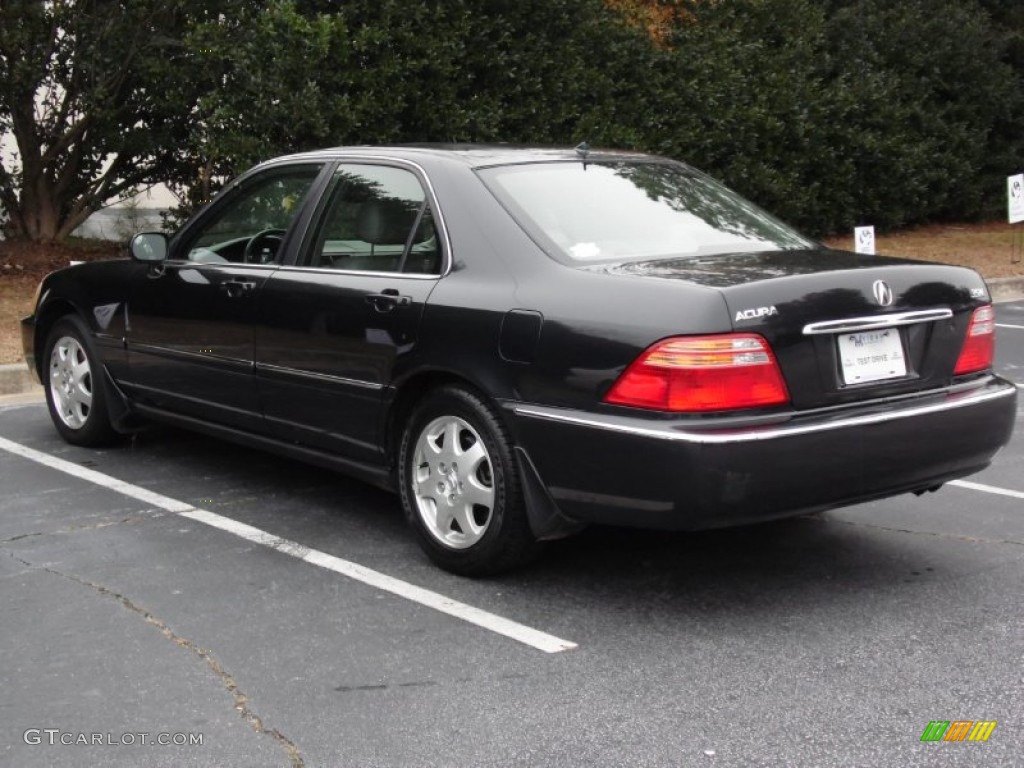 2002 RL 3.5 Sedan - Nighthawk Black / Quartz photo #35