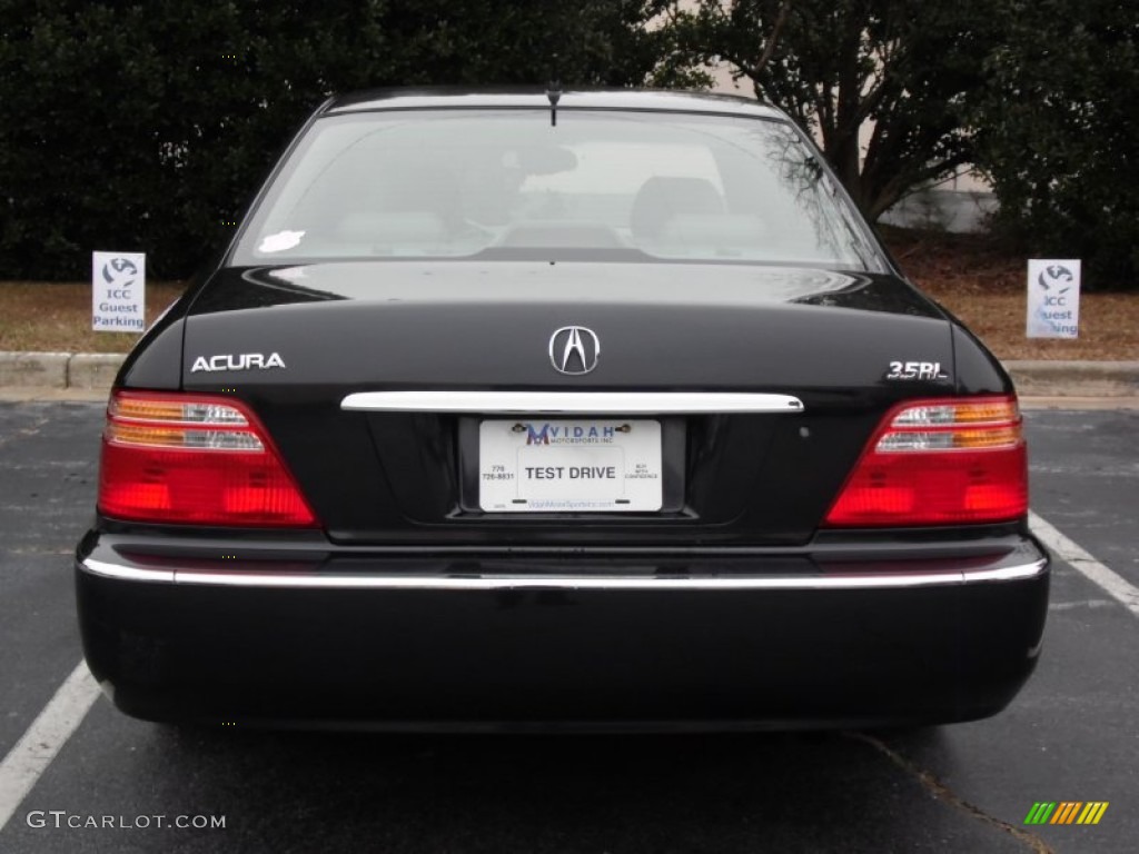 2002 RL 3.5 Sedan - Nighthawk Black / Quartz photo #38