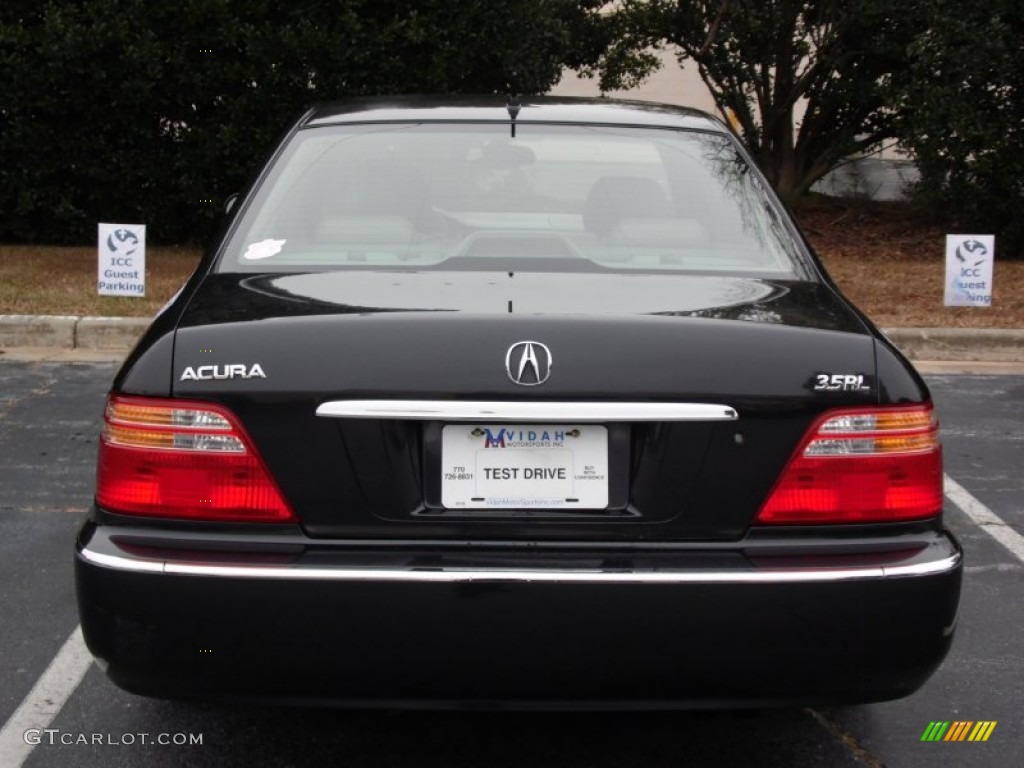 2002 RL 3.5 Sedan - Nighthawk Black / Quartz photo #39