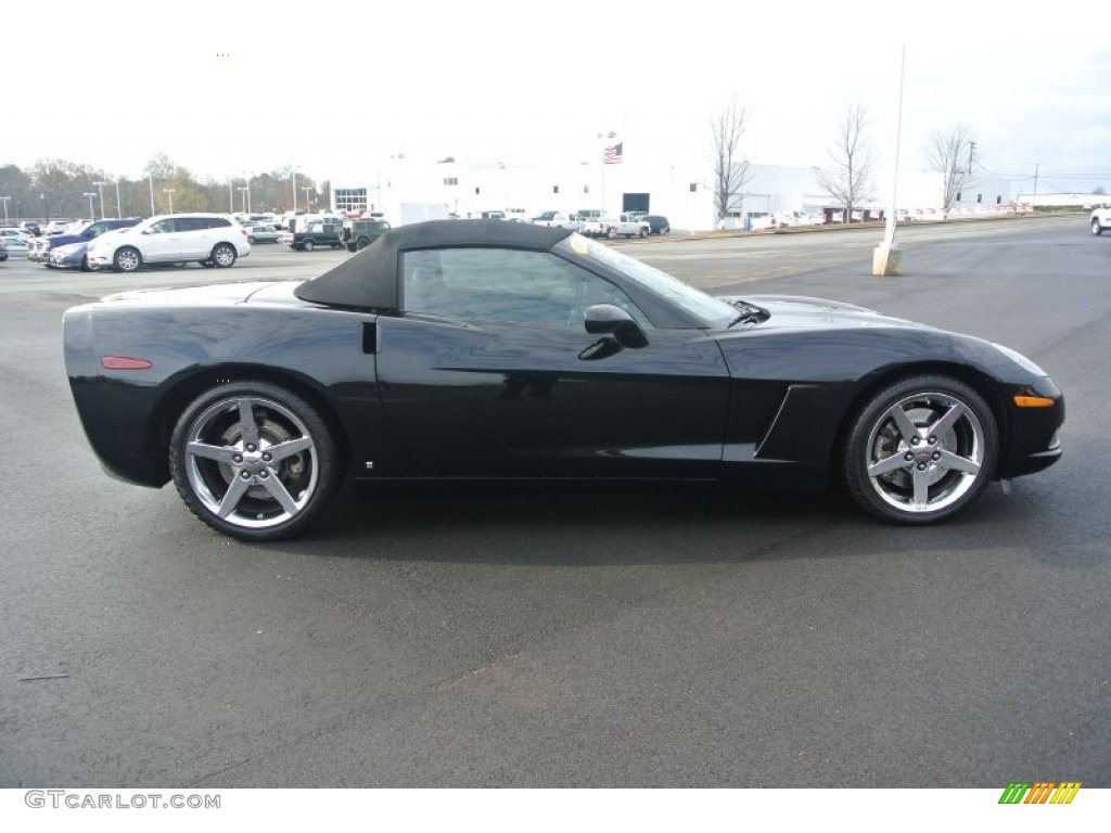 Black 2007 Chevrolet Corvette Convertible Exterior Photo #88655964