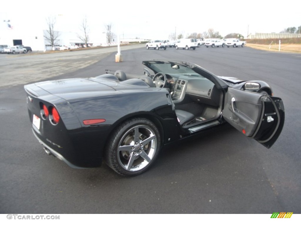 Black 2007 Chevrolet Corvette Convertible Exterior Photo #88656128