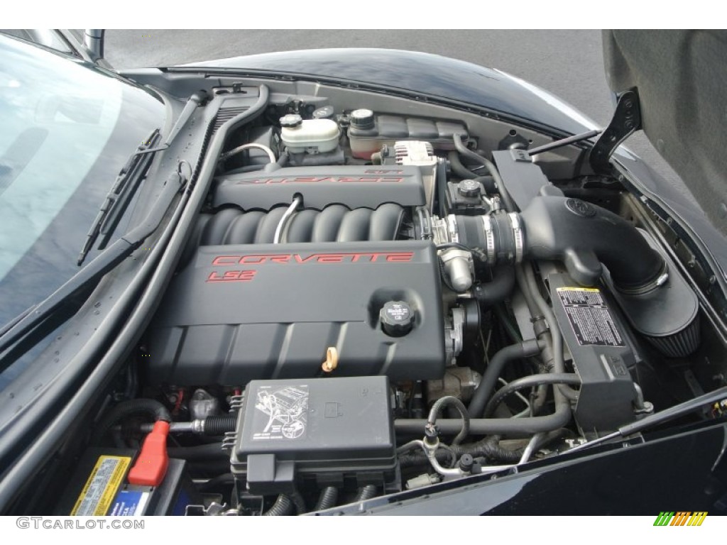 2007 Chevrolet Corvette Convertible 6.0 Liter OHV 16-Valve LS2 V8 Engine Photo #88656139