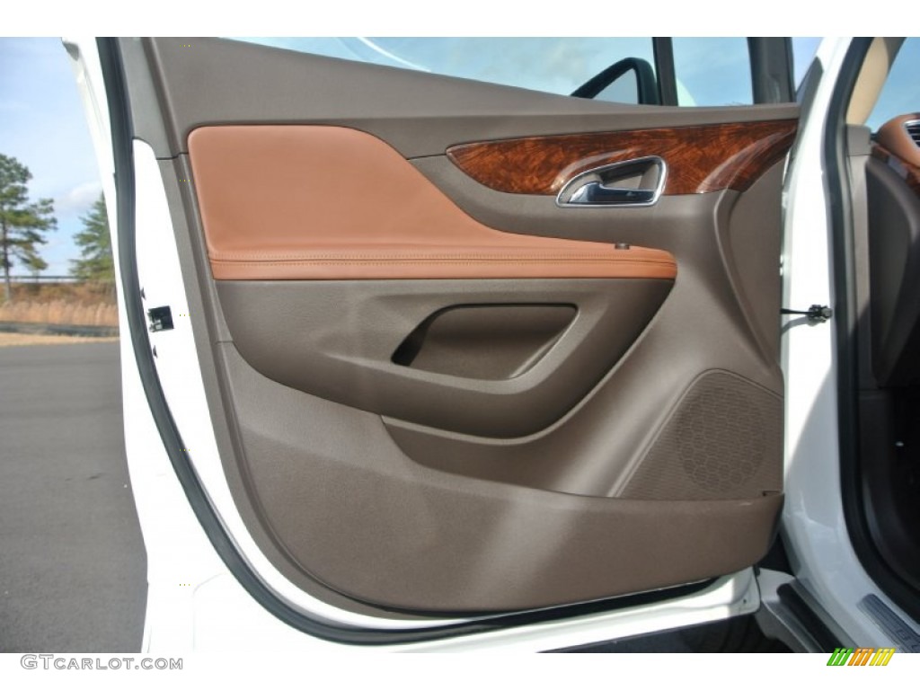 2014 Buick Encore Leather Saddle Door Panel Photo #88656409