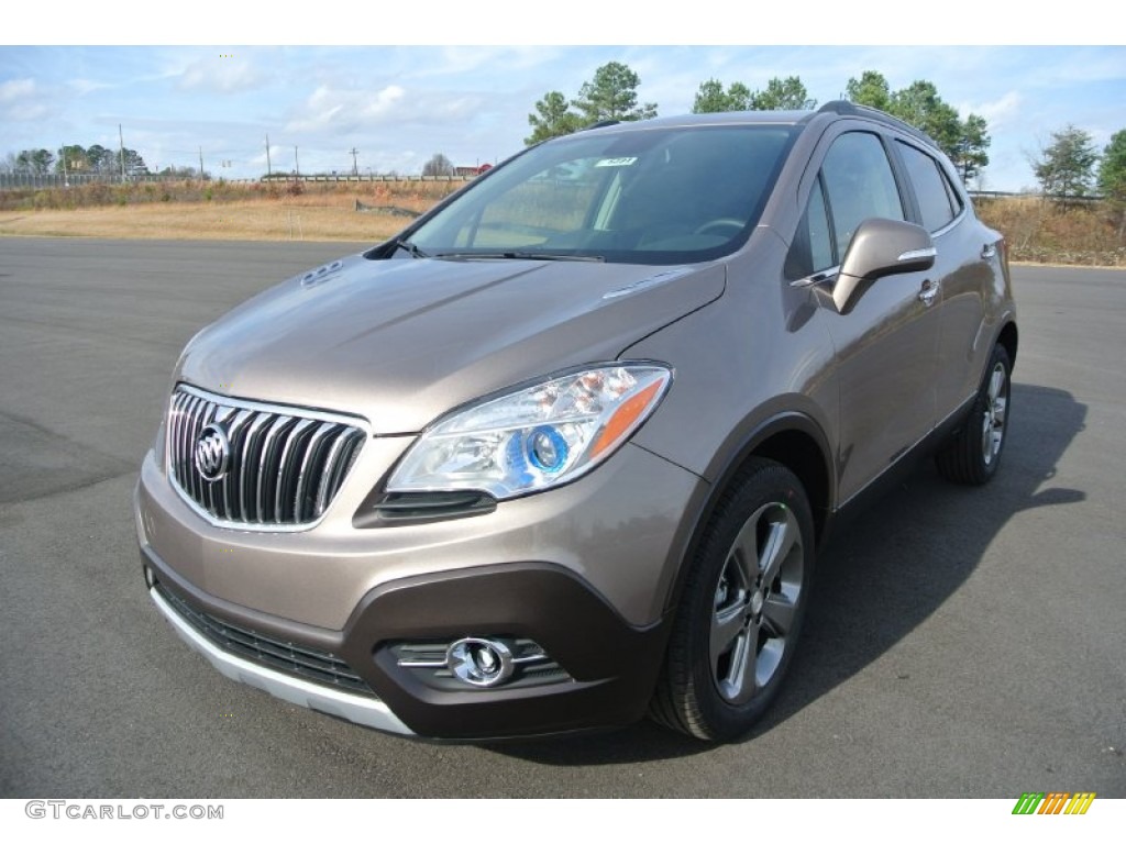 Cocoa Silver Metallic 2014 Buick Encore Leather Exterior Photo #88656514