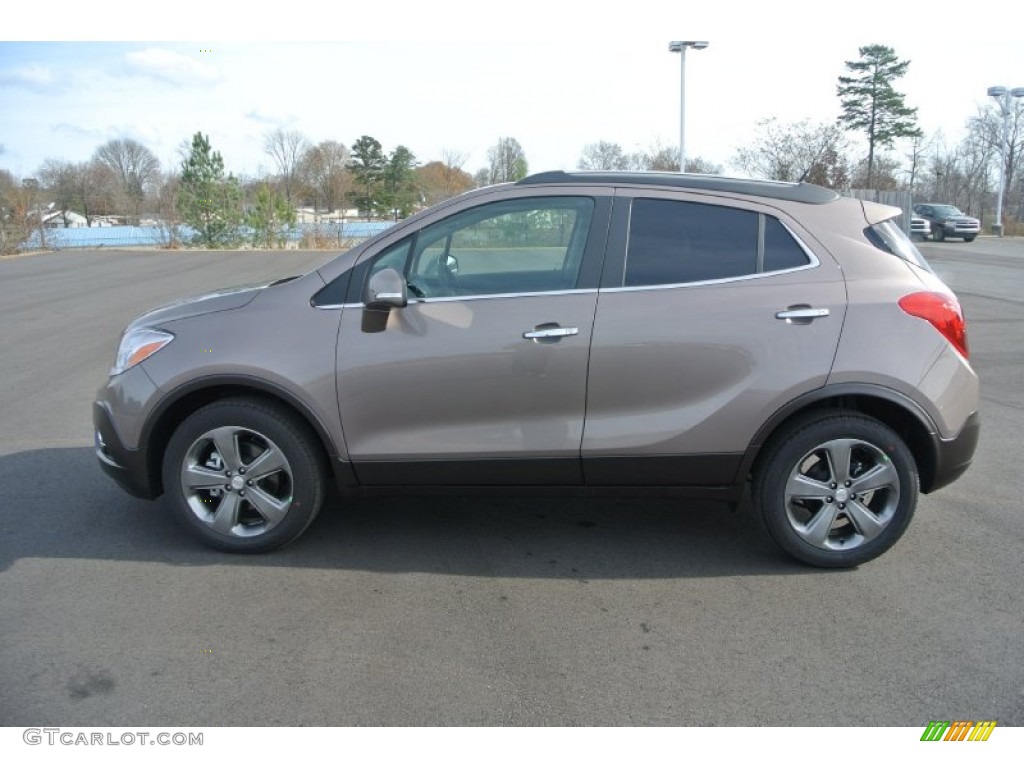 Cocoa Silver Metallic 2014 Buick Encore Leather Exterior Photo #88656520