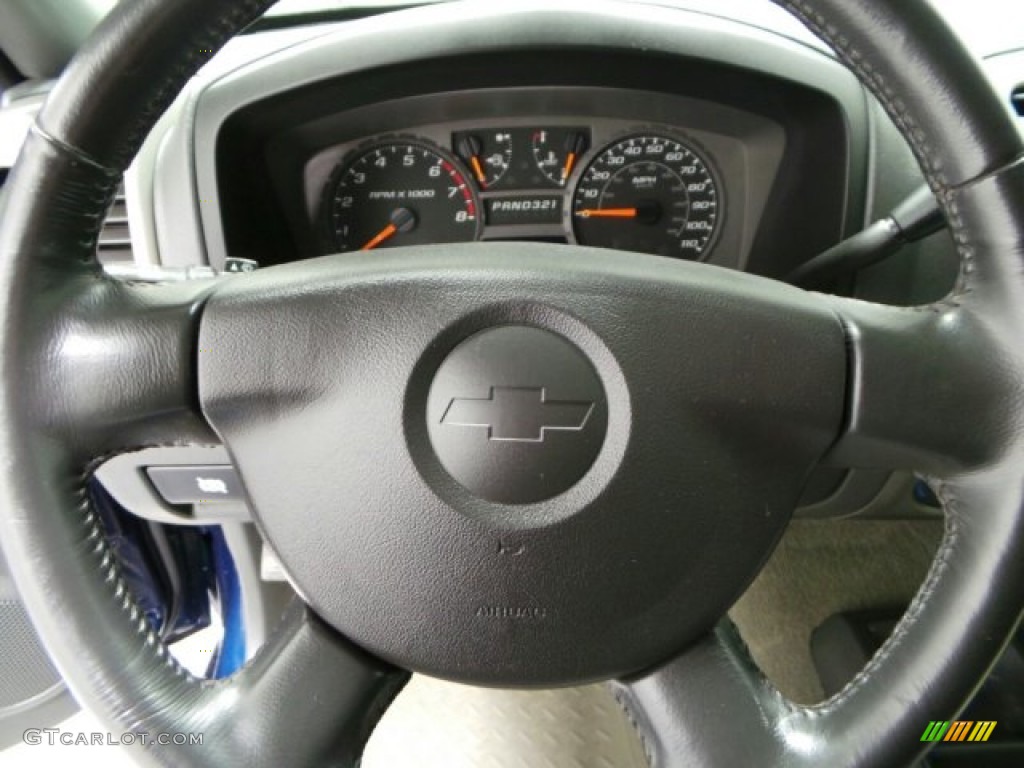 2004 Colorado LS Crew Cab - Indigo Blue Metallic / Sport Pewter photo #17