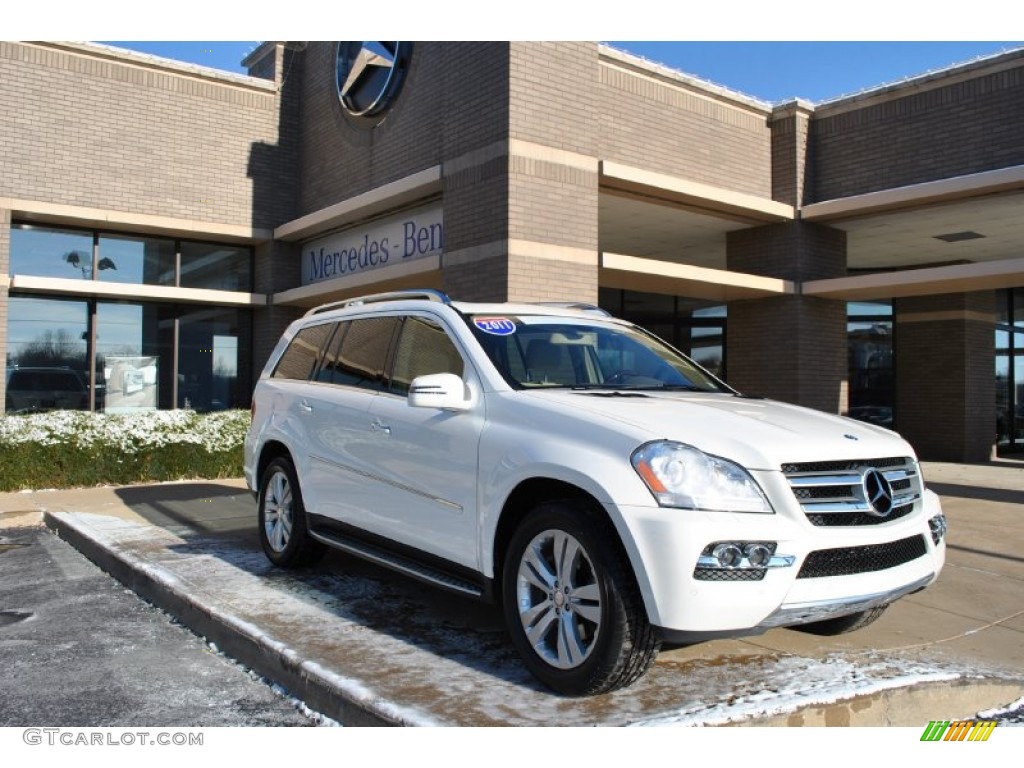 2011 GL 450 4Matic - Diamond White Metallic / Cashmere photo #1