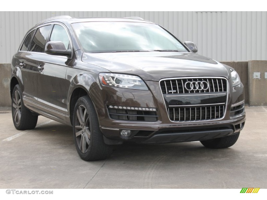 Teak Brown Metallic 2010 Audi Q7 3.0 TDI quattro Exterior Photo #88658692