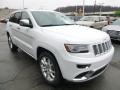 2014 Bright White Jeep Grand Cherokee Summit 4x4  photo #7