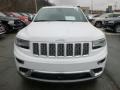 2014 Bright White Jeep Grand Cherokee Summit 4x4  photo #8