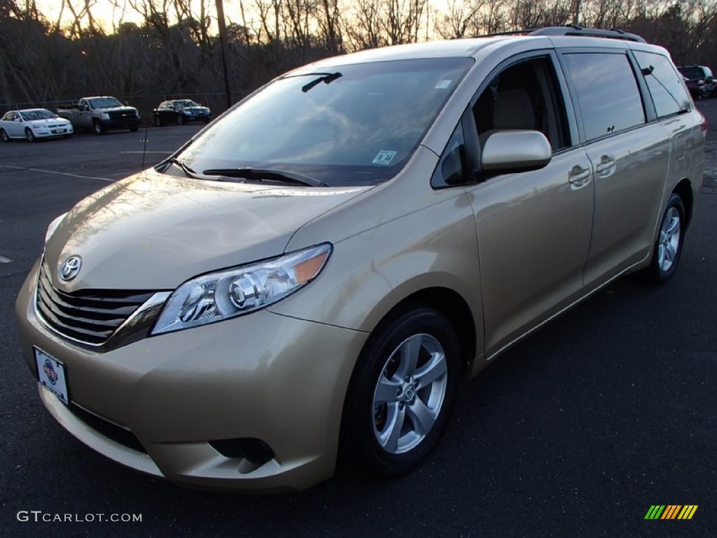 Sandy Beach Metallic Toyota Sienna