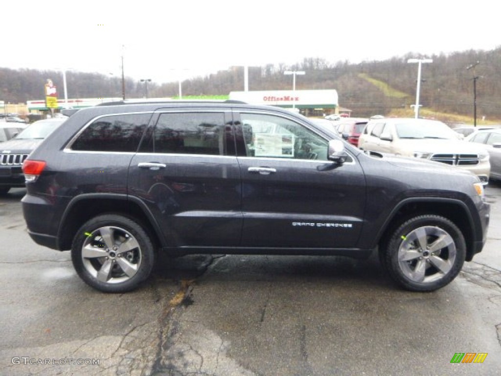 2014 Grand Cherokee Limited 4x4 - Maximum Steel Metallic / Morocco Black photo #6