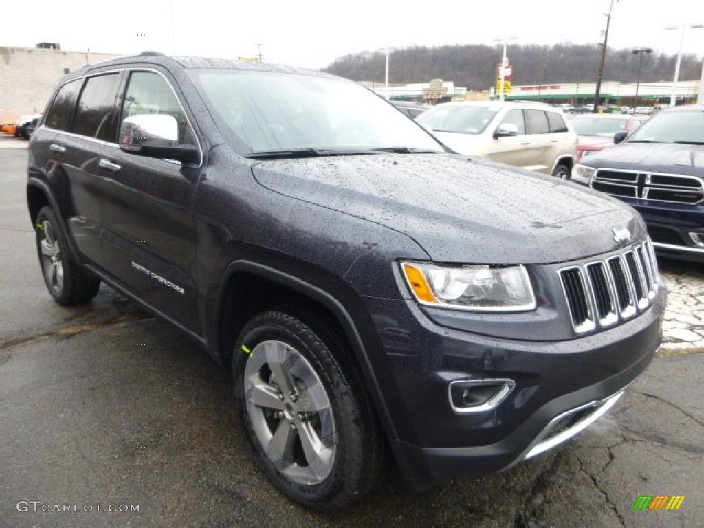 2014 Grand Cherokee Limited 4x4 - Maximum Steel Metallic / Morocco Black photo #7