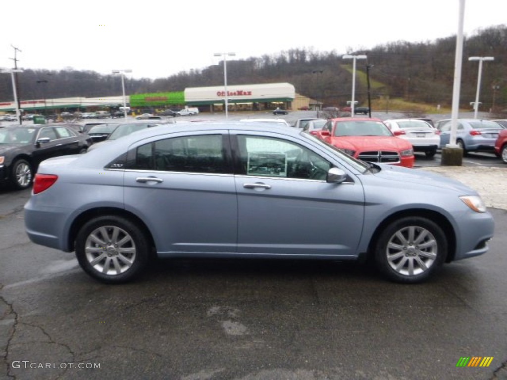 2014 200 Limited Sedan - Crystal Blue Pearl / Black photo #6