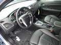 2014 Chrysler 200 Black Interior Prime Interior Photo