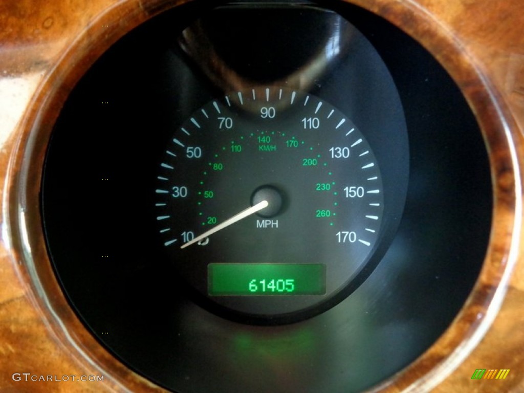 1998 XJ XJ8 L - British Racing Green / Oatmeal photo #2