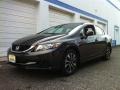 Kona Coffee Metallic - Civic EX Sedan Photo No. 1