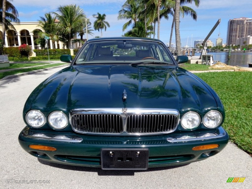 British Racing Green 1998 Jaguar XJ XJ8 L Exterior Photo #88661530