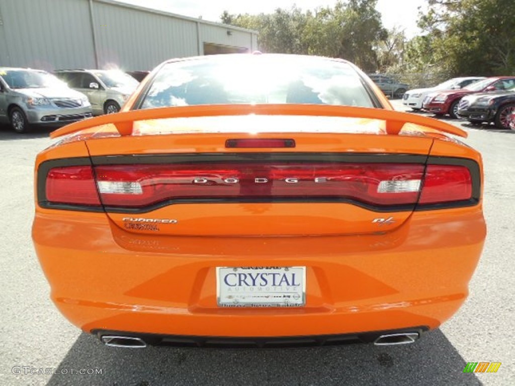 2014 Charger R/T - Header Orange / Black photo #7