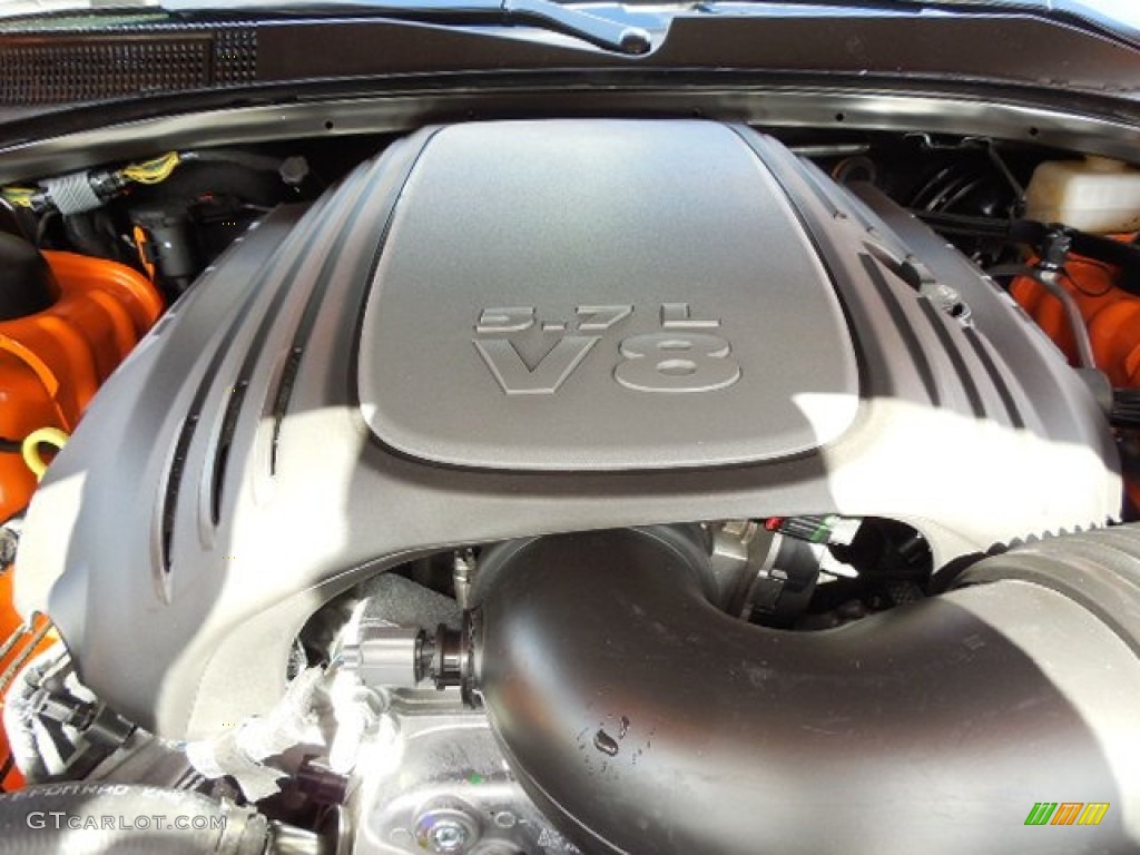 2014 Charger R/T - Header Orange / Black photo #16