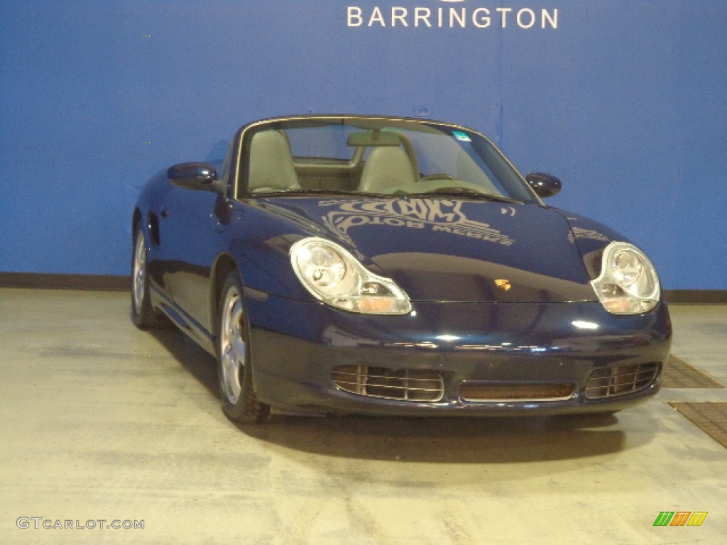 2000 Boxster S - Ocean Blue Metallic / Graphite Grey photo #2