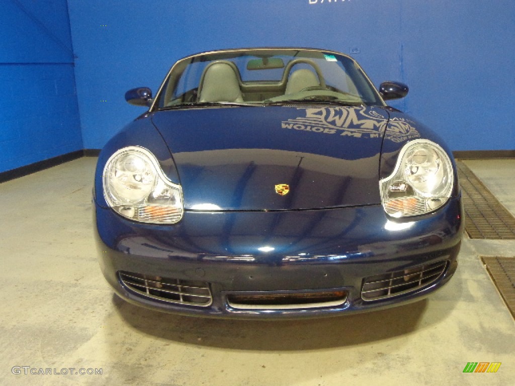 2000 Boxster S - Ocean Blue Metallic / Graphite Grey photo #3