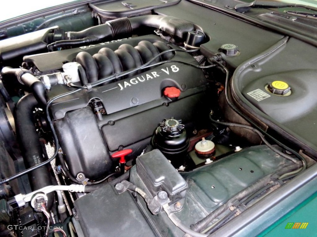 1998 XJ XJ8 L - British Racing Green / Oatmeal photo #60