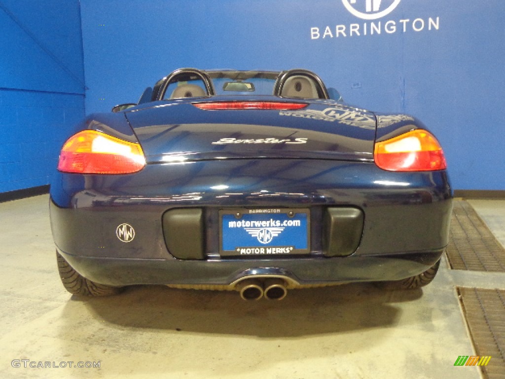 2000 Boxster S - Ocean Blue Metallic / Graphite Grey photo #17