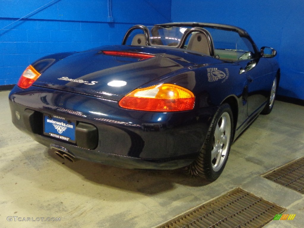 2000 Boxster S - Ocean Blue Metallic / Graphite Grey photo #18
