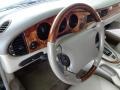 1998 Jaguar XJ Oatmeal Interior Steering Wheel Photo