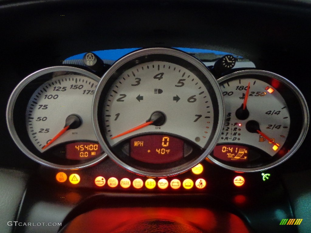 2000 Boxster S - Ocean Blue Metallic / Graphite Grey photo #24