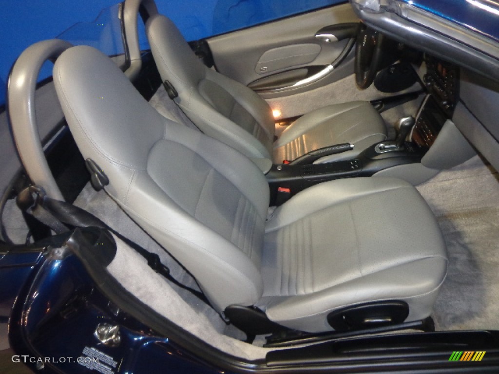 2000 Boxster S - Ocean Blue Metallic / Graphite Grey photo #30