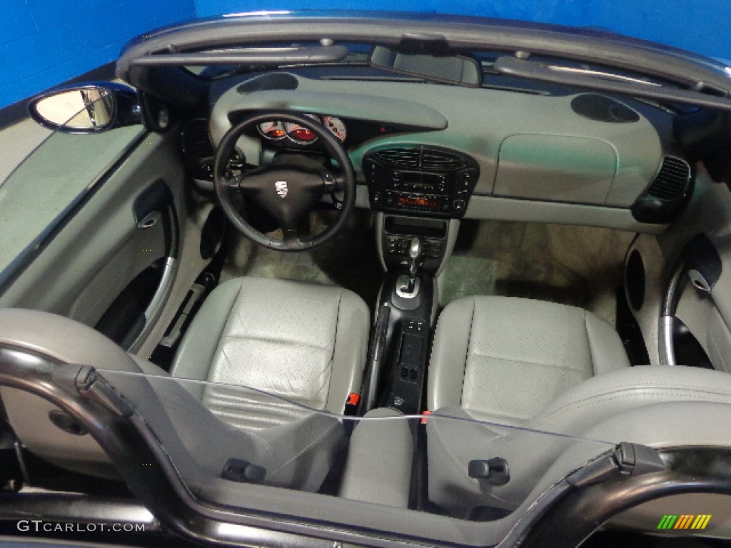2000 Boxster S - Ocean Blue Metallic / Graphite Grey photo #33