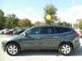 2009 Cyber Gray Metallic Chevrolet Traverse LT  photo #2