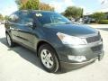 2009 Cyber Gray Metallic Chevrolet Traverse LT  photo #12