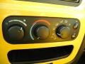 2004 Dodge Ram 1500 Dark Slate Gray/Yellow Accents Interior Controls Photo