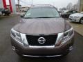 2014 Mocha Stone Nissan Pathfinder Platinum AWD  photo #2